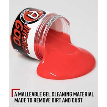 Adam's Interior Goo - Car Detailing Dust Cleaning Mud Slime Gel Glue for Automotive Interior Car Cle...