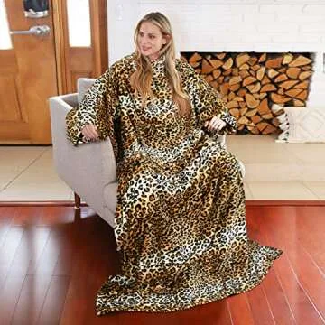 Tirrinia Warm Hug Blanket - Cozy Wearable Fleece Gift