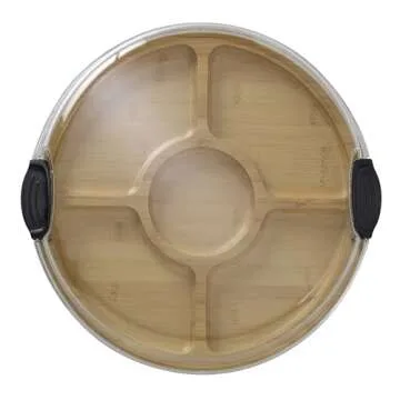 Farberware Build-a-Board with Compartment & Locking Lid