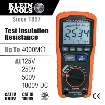 Klein ET600 Multimeter - Precision Insulation Tester & More