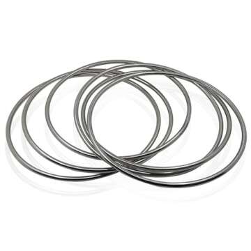 Blue-Ther Magnetic Linking Rings Set - Magic Tricks 30cm