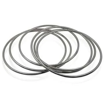 Blue-Ther Magnetic Linking Rings Set - Magic Tricks 30cm