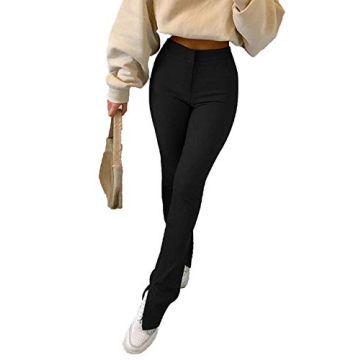 NUFIWI Womens High Waist Flared Yoga Pants - Stylish & Comfortable