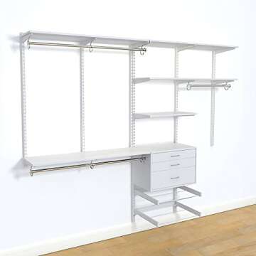 Adjustable Closet Organizer Kit by Organized Living