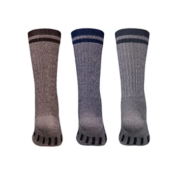 Meriwool Merino Wool Hiking Socks – 3 Pairs of Warmth