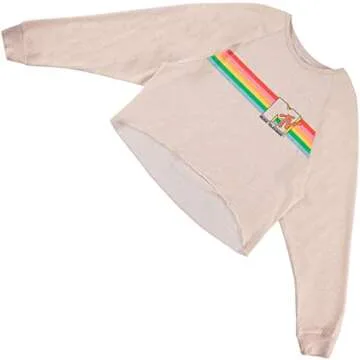 MTV Women's Long Sleeve Raglan Sweatshirt - 90s Style
