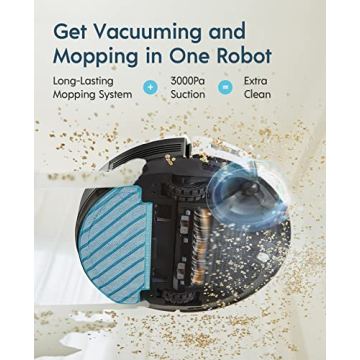 Yeedi Vac Station Robot Vacuum Mop Smart Mapping Alexa