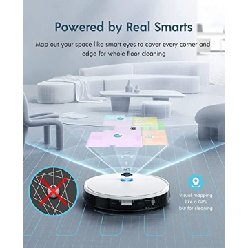 Yeedi Vac Station Robot Vacuum Mop Smart Mapping Alexa
