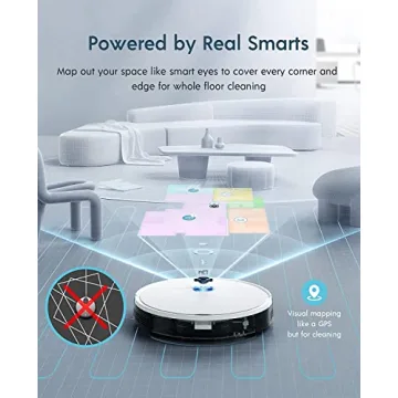 Yeedi Vac Station Robot Vacuum Mop Smart Mapping Alexa