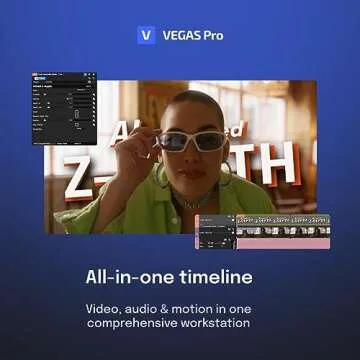 VEGAS Pro Suite 21 - Integrated video and audio editing tools for content creators | video editing software | video cutting software | video editor | Windows 10/11 PC | 1 license