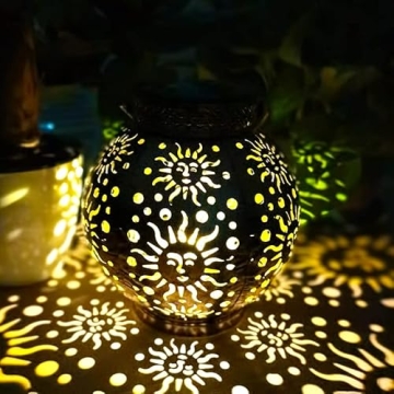 Solar Wind Chimes Outdoor Lantern for Garden