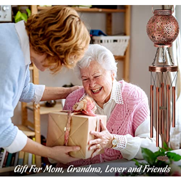 Solar Wind Chimes Outdoor Lantern for Garden