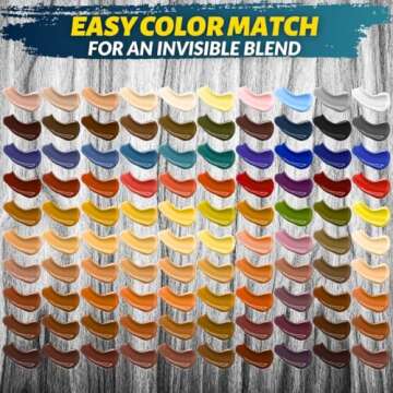 Coconix Floor & Furniture Repair Kit | Fix Scratches, Scuffs, Dents Easily