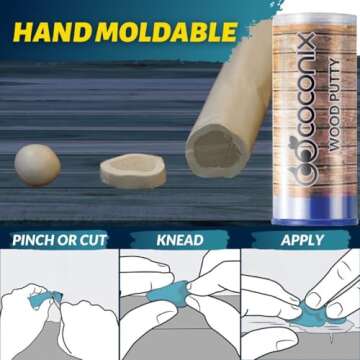 Coconix Repair Kit for Floors & Furniture - Easy Fixes