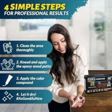 Coconix Repair Kit for Floors & Furniture - Easy Fixes