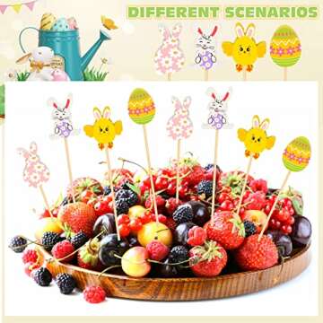 200 Pcs Easter Cocktail Picks for Festive Celebrations