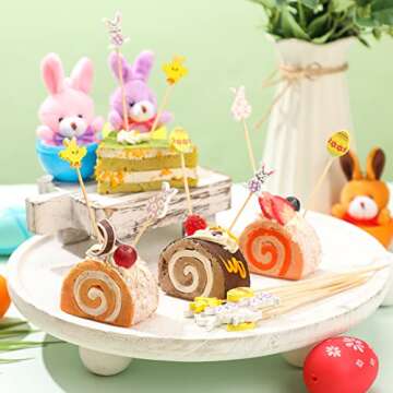 200 Pcs Easter Cocktail Picks for Festive Celebrations