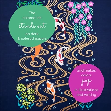 Creative Sakura Gelly Roll Pens Gift Set 74 Colors