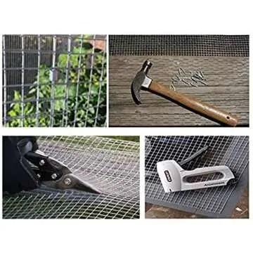 Amagabeli Durable 48x50 Hardware Cloth for Gardens