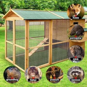 Amagabeli 48x50 Hardware Cloth 1/4 inch Square Galvanized Chicken Wire Welded Fence Mesh Roll Raised Garden Bed Plant Supports Poultry Netting Cage Wire Snake Fence