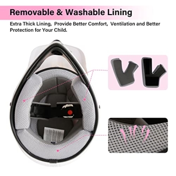 TCMT Youth Motocross Helmet with Goggles & Gloves