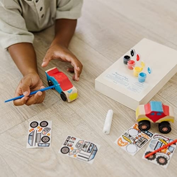 Melissa & Doug Race Car Wooden Craft Kit for Kids