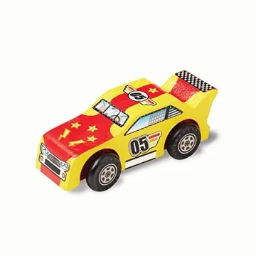 Melissa & Doug Race Car Wooden Craft Kit for Kids