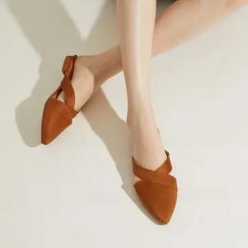 Rekayla Women's Mules Shoes in Chic Brown for Ultimate Comfort
