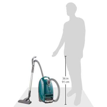Powerful Miele Complete C3 Alize Canister Vacuum Cleaner