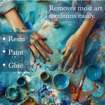 Unicone Resin Remover Gel - Natural Hand Cleaner for Artists