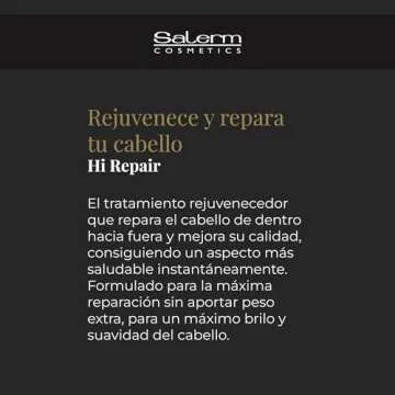 Salerm Hi Repair Shampoo for Damaged Hair - 250ml