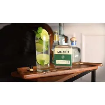 The Cocktail Box - Mojito Cocktail Kit - Make Premium Hand Crafted Cocktails. Gifts for Him or Her - 1 Kit