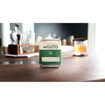 The Cocktail Box - Mojito Cocktail Kit - Make Premium Hand Crafted Cocktails. Gifts for Him or Her - 1 Kit