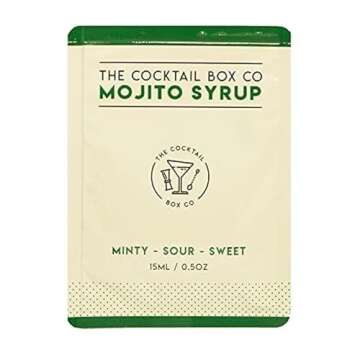 The Cocktail Box - Mojito Cocktail Kit - Make Premium Hand Crafted Cocktails. Gifts for Him or Her - 1 Kit