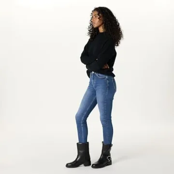 Stylish Lilith Short Moto Boot with Buckles for Women