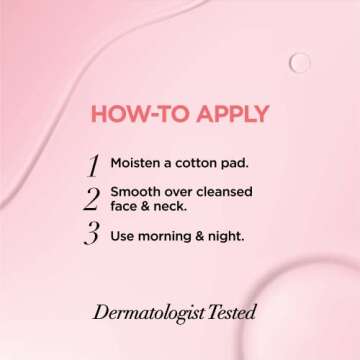 L'Oreal Paris Skincare HydraFresh Toner Face Toner with Pro-Vitamin B5 for a Smoother, Brighter Complexion, 2 Count