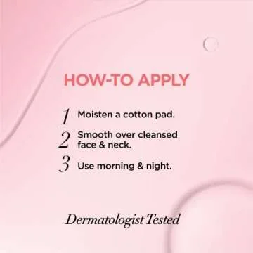 L'Oreal Paris Skincare HydraFresh Toner Face Toner with Pro-Vitamin B5 for a Smoother, Brighter Complexion, 2 Count