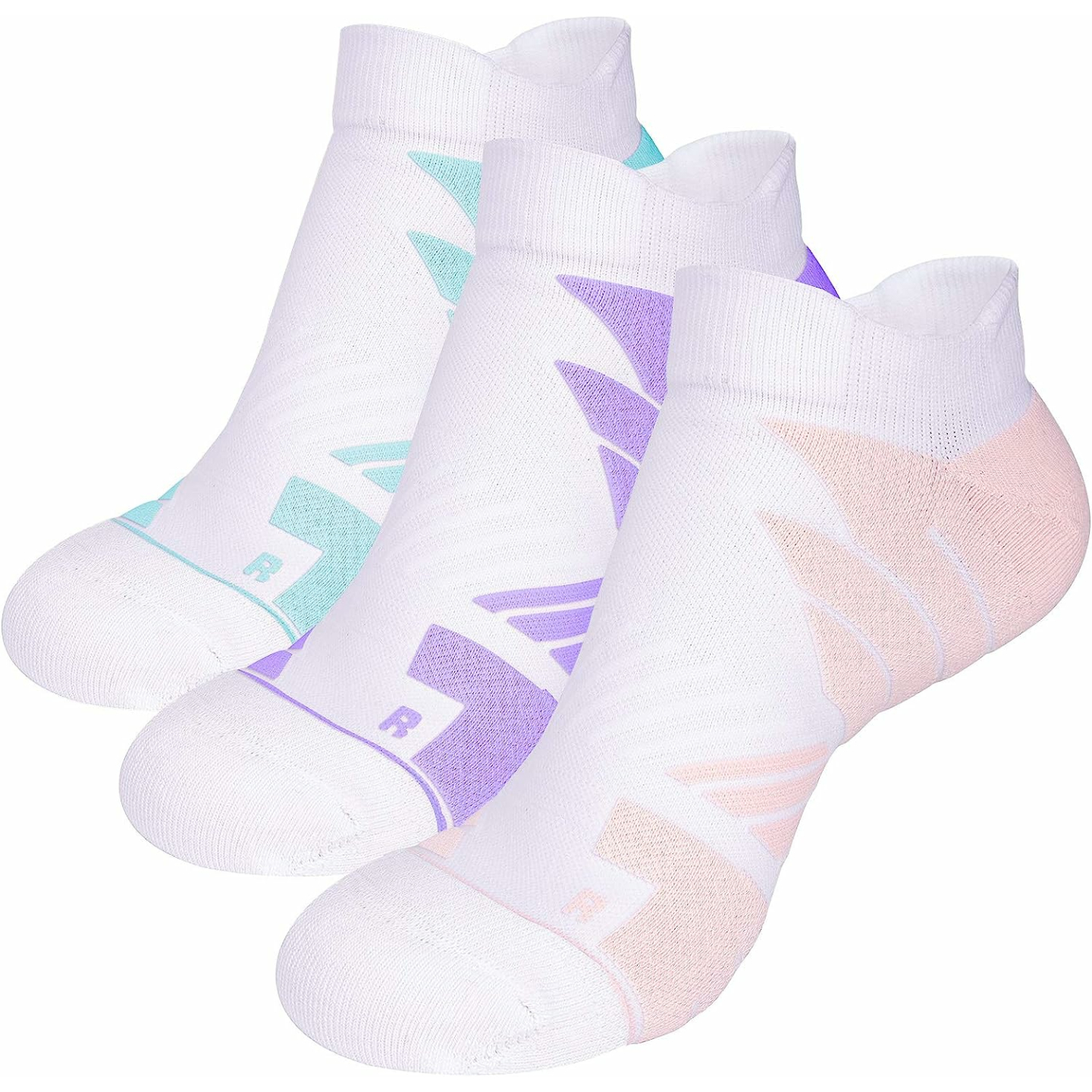 Hylaea No Show Running Socks - Coolmax Protection