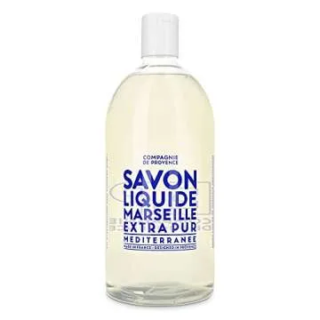 Luxury Mediterranean Liquid Soap - 16.9 Oz Glass Pump