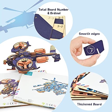 Cool Kids 3D Puzzles Set for Creative Boys Ages 12-14