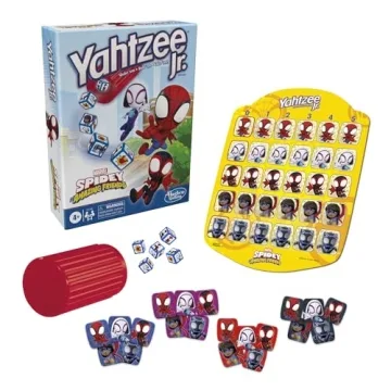 Yahtzee Jr. Marvel Edition for Kids Ages 4 and Up