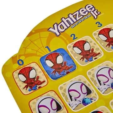 Yahtzee Jr. Marvel Edition for Kids Ages 4 and Up