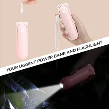 Portable Fan with Power Bank and Flashlight Functionality