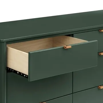 Babyletto Bondi 6-Drawer Dresser in Forest Green
