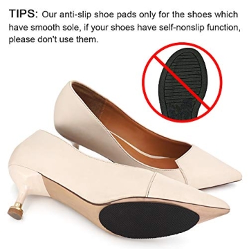 Dr. Shoesert Non-Slip Shoe Pads for High Heels & More