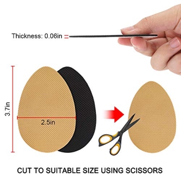 Dr. Shoesert Non-Slip Shoe Pads for High Heels & More