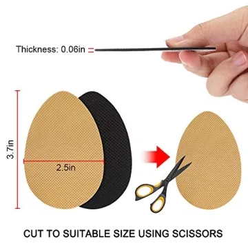 Dr. Shoesert Non-Slip Shoe Pads for High Heels & More