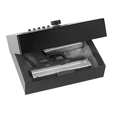 V-Line Compact Keyless Gun Safe - Durable, Portable, and Secure Access
