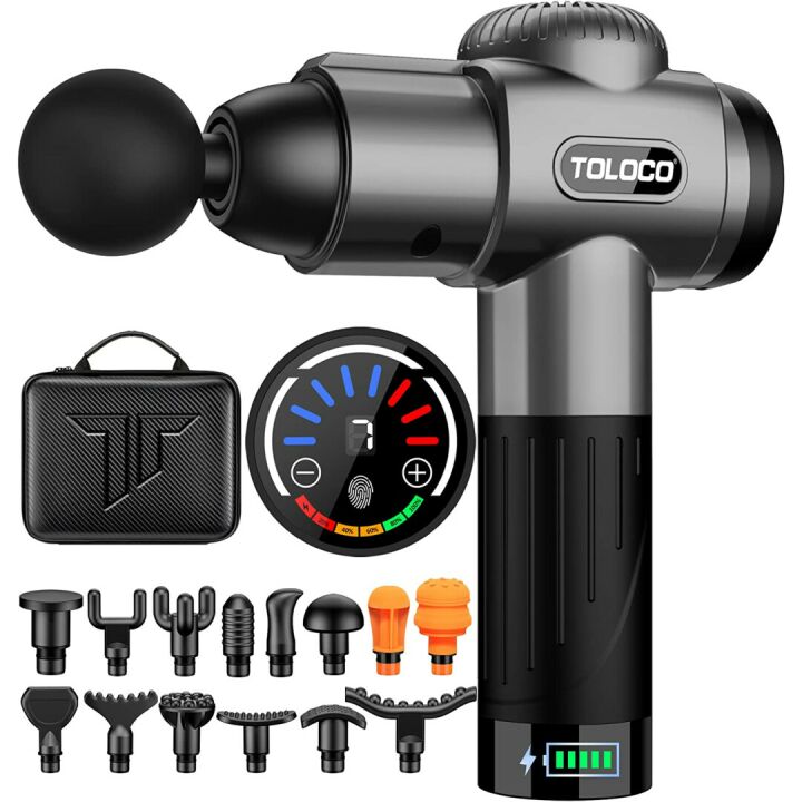 TOLOCO Massage Gun for Athletes - Deep Tissue Relief
