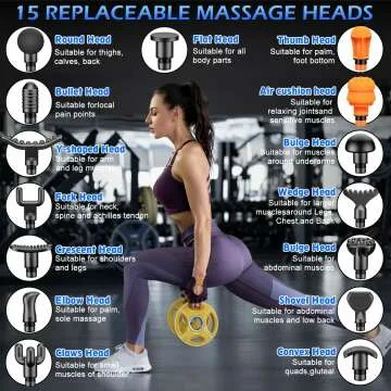 TOLOCO Massage Gun for Athletes - Deep Tissue Relief